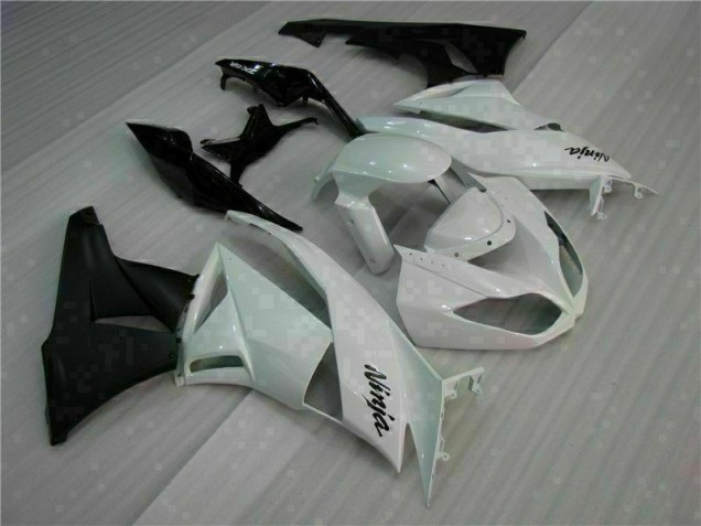 ZX6R 09-12 Verkleidung - Weiß Schwarz