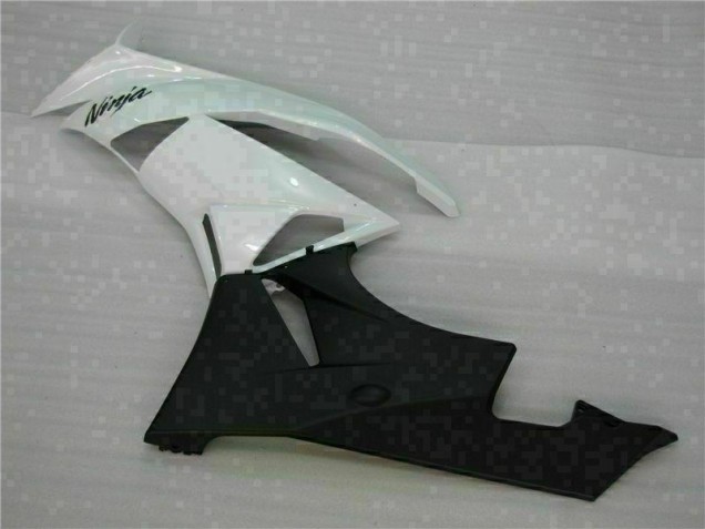 ZX6R 09-12 Verkleidung - Weiß Schwarz