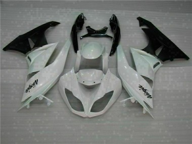 ZX6R 09-12 Verkleidung - Weiß Schwarz