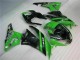 ZX6R 09-12 Verkleidungen Komplett Sets - Schwarz Grün ZX6R 09-12 Verkleidungen Komplett Sets - Schwarz Grün