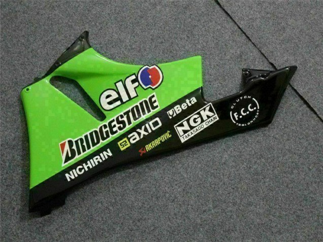 ZX6R 09-12 Verkleidungen - Schwarz Grün 3M Touch4 ZX6R 09-12 Verkleidungen - Schwarz Grün 3M Touch4