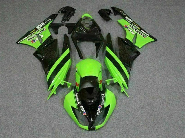 ZX6R 09-12 Verkleidungen - Schwarz Grün 3M Touch4 ZX6R 09-12 Verkleidungen - Schwarz Grün 3M Touch4