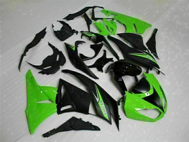 ZX6R 09-12 Verkleidungen - Schwarz Grün 636 ZX6R 09-12 Verkleidungen - Schwarz Grün 636