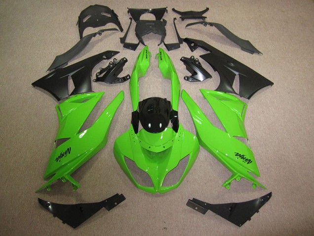 ZX6R 09-12 Verkleidungen - Schwarz Grün ZX6R 09-12 Verkleidungen - Schwarz Grün