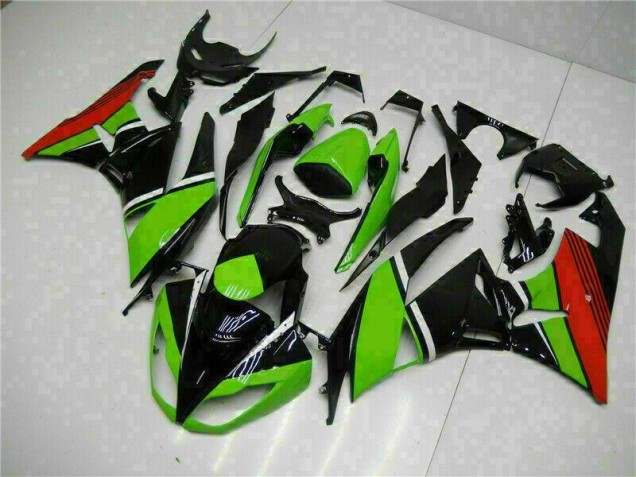ZX6R 09-12 Verkleidungen - Schwarz Grün Rot ZX6R 09-12 Verkleidungen - Schwarz Grün Rot