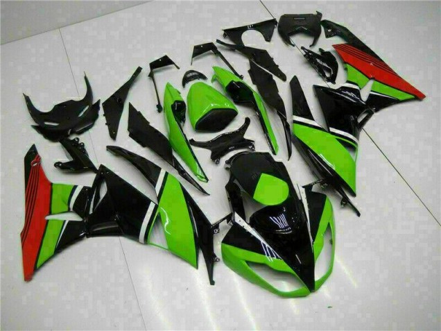 ZX6R 09-12 Verkleidungen - Schwarz Grün Rot ZX6R 09-12 Verkleidungen - Schwarz Grün Rot