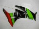 ZX6R 09-12 Verkleidungen - Schwarz Grün Rot ZX6R 09-12 Verkleidungen - Schwarz Grün Rot