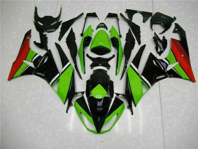 ZX6R 09-12 Verkleidungen - Schwarz Grün Rot ZX6R 09-12 Verkleidungen - Schwarz Grün Rot