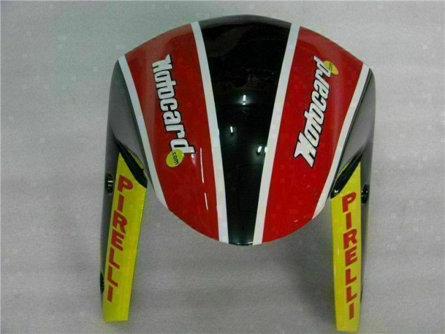 ZX6R 09-12 Verkleidungen - Schwarz Rot Grün Motocard ZX6R 09-12 Verkleidungen - Schwarz Rot Grün Motocard