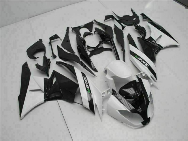 ZX6R 09-12 Verkleidungen - Schwarz Weiß ZX6R 09-12 Verkleidungen - Schwarz Weiß