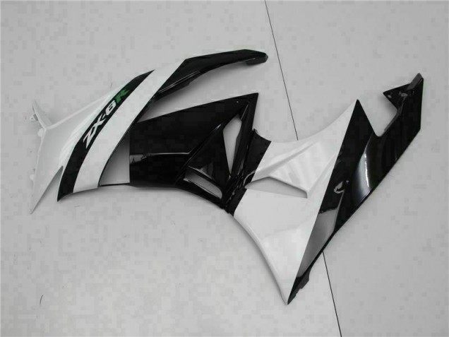 ZX6R 09-12 Verkleidungen - Schwarz Weiß ZX6R 09-12 Verkleidungen - Schwarz Weiß