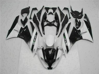 ZX6R 09-12 Verkleidungen - Schwarz Weiß