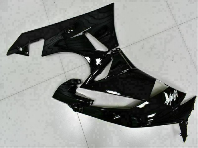 ZX6R 09-12 Verkleidungen - Schwarz Weißer Ninja ZX6R 09-12 Verkleidungen - Schwarz Weißer Ninja