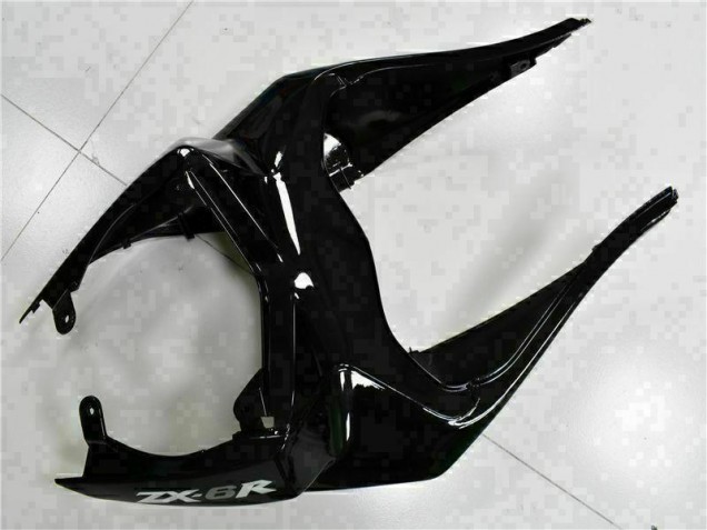 ZX6R 09-12 Verkleidungen - Schwarz Weißer Ninja ZX6R 09-12 Verkleidungen - Schwarz Weißer Ninja