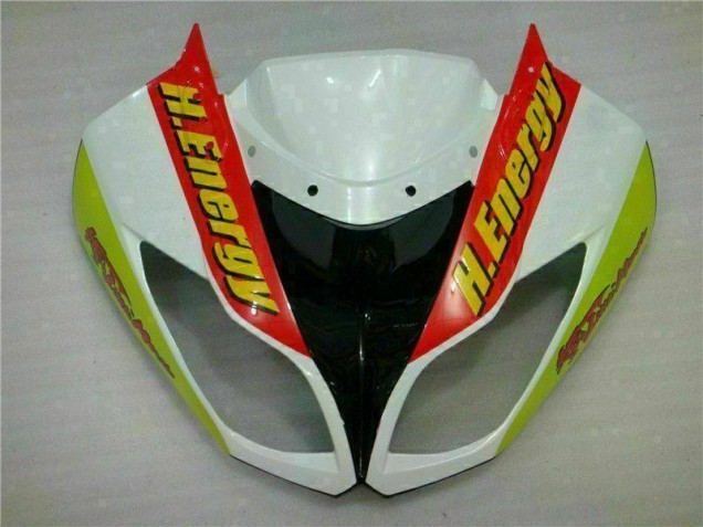 ZX6R 09-12 Verkleidungen - Weiß Rot H. Energy ZX6R 09-12 Verkleidungen - Weiß Rot H. Energy