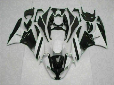 ZX6R 09-12 Verkleidungen - Weiß Schwarz