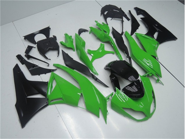 ZX6R 09-12 Vollverkleidung - Grün Schwarz ZX6R 09-12 Vollverkleidung - Grün Schwarz