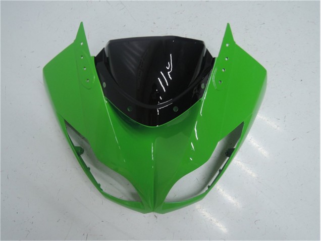 ZX6R 09-12 Vollverkleidung - Grün Schwarz ZX6R 09-12 Vollverkleidung - Grün Schwarz