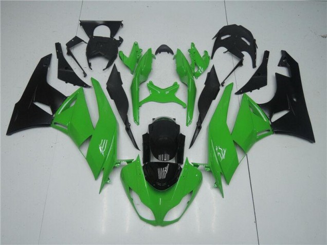 ZX6R 09-12 Vollverkleidung - Grün Schwarz ZX6R 09-12 Vollverkleidung - Grün Schwarz