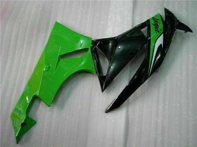 ZX6R 09-12 Vollverkleidung - Schwarz Grün ZX6R 09-12 Vollverkleidung - Schwarz Grün