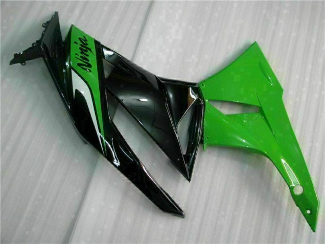 ZX6R 09-12 Vollverkleidung - Schwarz Grün ZX6R 09-12 Vollverkleidung - Schwarz Grün