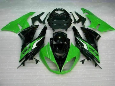ZX6R 09-12 Vollverkleidung - Schwarz Grün