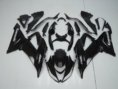 ZX6R 13-18 Verkleidung - Glänzend Schwarz