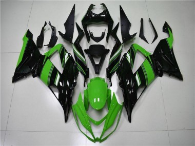 ZX6R 13-18 Verkleidung - Grün Schwarz