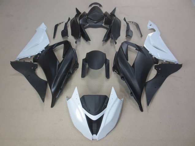 ZX6R 13-18 Verkleidung - Schwarz Weiß ZX6R 13-18 Verkleidung - Schwarz Weiß