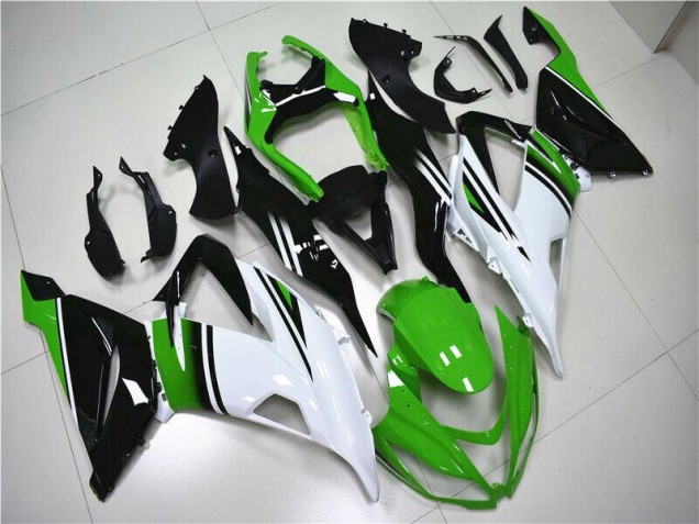ZX6R 13-18 Verkleidungen - Grün Weiß Schwarz ZX6R 13-18 Verkleidungen - Grün Weiß Schwarz