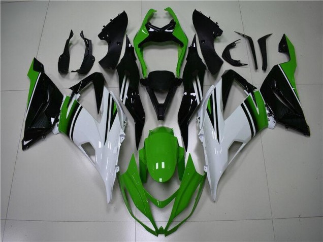 ZX6R 13-18 Verkleidungen - Grün Weiß Schwarz ZX6R 13-18 Verkleidungen - Grün Weiß Schwarz