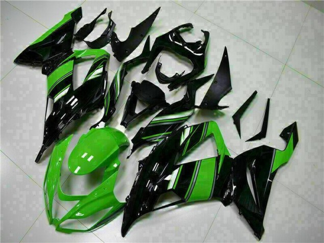 ZX6R 13-18 Verkleidungen - Schwarz Grün
