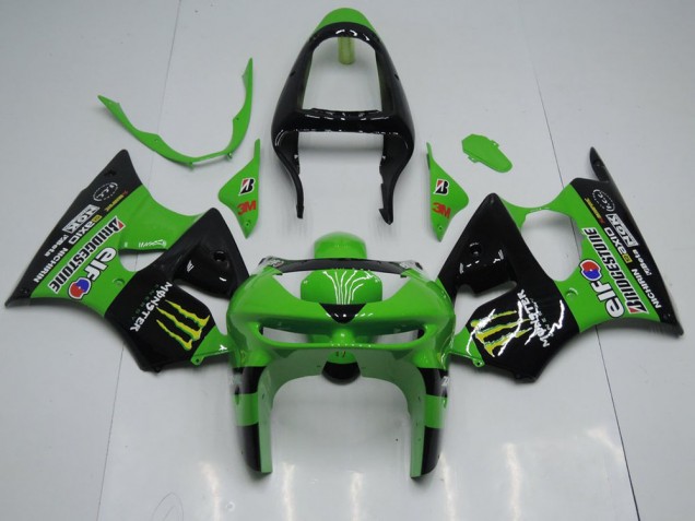 ZX6R 98-99 Verkleidungen - Grünes Monster ZX6R 98-99 Verkleidungen - Grünes Monster