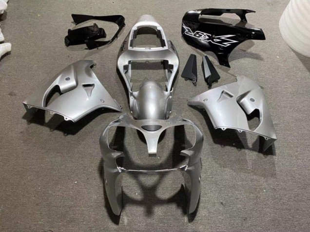 ZX9R 02-03 Verkleidungen - Silber Glänzend Schwarz ZX9R 02-03 Verkleidungen - Silber Glänzend Schwarz